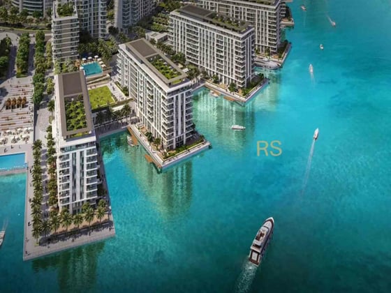 Full Water and Burj view | Modern open-plan living, picture 13