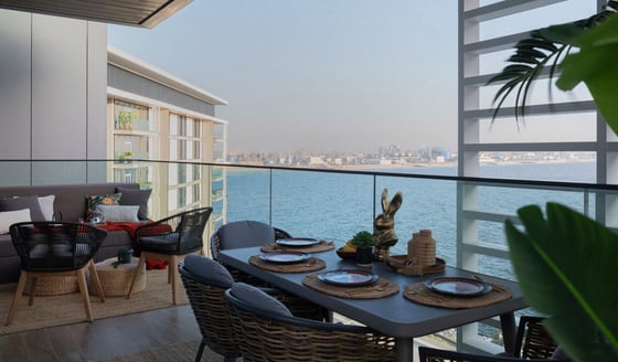 Elegant Waterfront Apartment on Bluewaters Island, picture 1