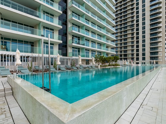 Marina and pool view| Marina Skyline| Vacant, picture 26