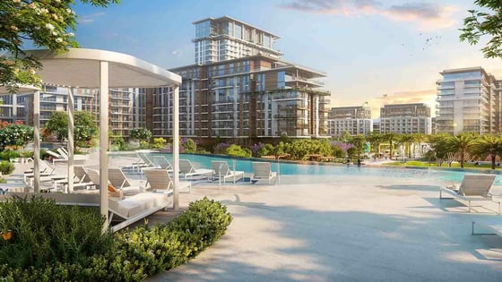 High floor apartment in City Walk with skyline views, picture 7