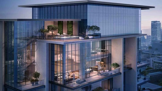 High floor apartment in City Walk with skyline views, picture 5