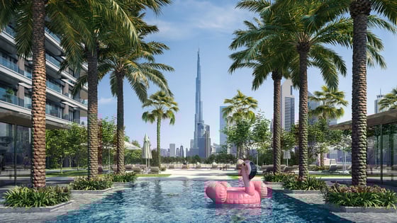 High floor apartment in Zabeel with Burj Khalifa views, picture 8