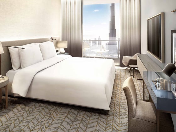 Elegant Downtown Apartment with Burj Khalifa View, picture 2