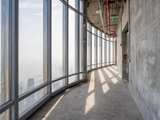 Shell and Core office at the top of Burj Khalifa., picture 6