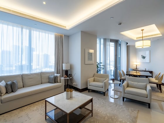 Luxury 3BR Apartment | Stunning Living | Burj View, picture 2