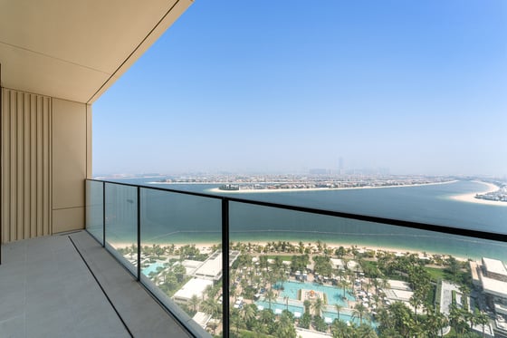 Live Royally in this High Floor Palm View 2BR + M, picture 6