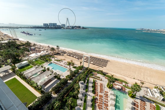 2BR | Full Sea and Dubai Ain View | Private Beach, picture 22