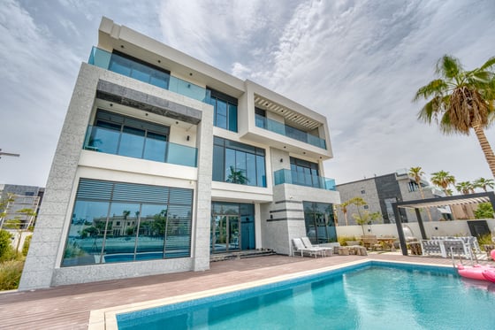 Luxury villa in Palm Jumeirah with Atlantis views, picture 29
