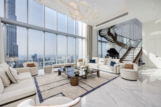 Burj Khalifa View | Custom Penthouse | Furnished, picture 40