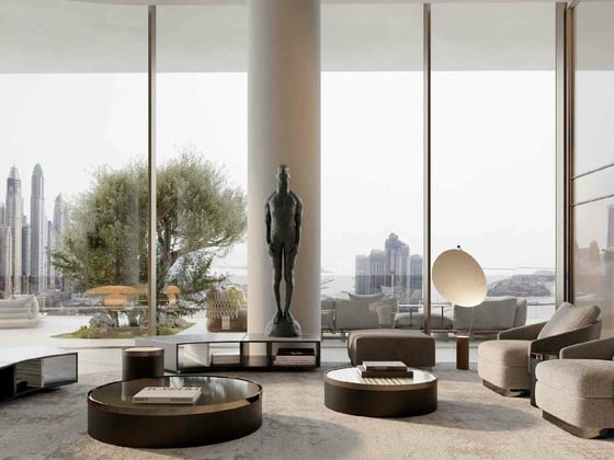 High-Floor with Full Sea and Dubai Skyline Views, picture 1