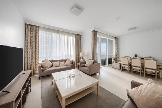 2BR + Maid | Full Sea View | Private Beach Access, picture 1