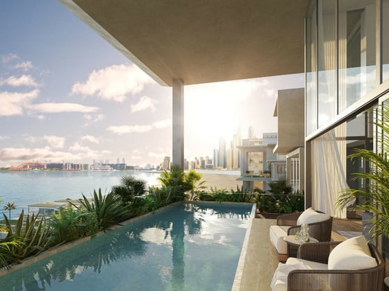 4BR Royal Penthouse | Private Pool | Skyline View, picture 9