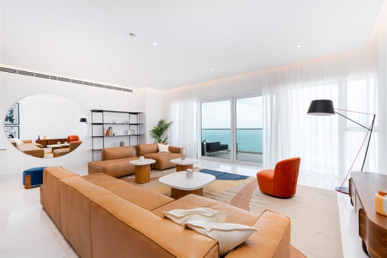 Full Sea and Palm View | Fully Furnished | High Floor, picture 1
