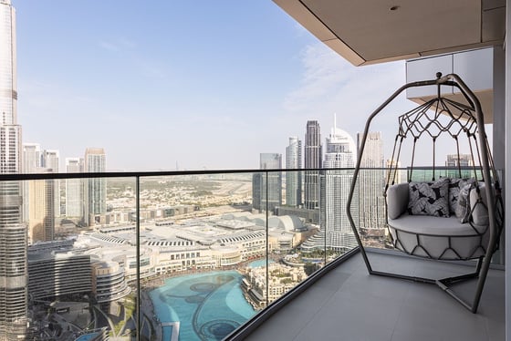Luxury 4BR | Burj and Fountain Views | High Floor, picture 15