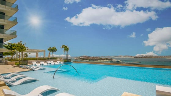 Palm view apartment in EMAAR Beachfront with maid's room, picture 20
