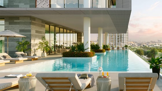 Stylish apartment in Dubai Hills with golf course view, picture 10