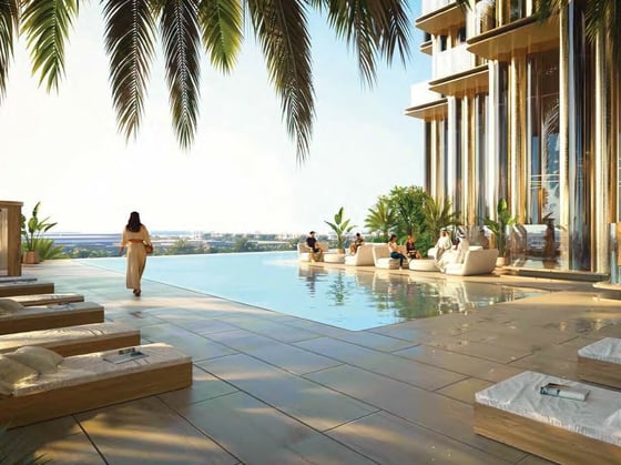 **Skyline Views | Luxury 2BR in One.B Tower**, picture 11