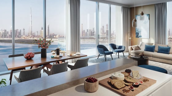 Fully Furnished 3BR w Maids Room, Full Canal View, Huge Rooftop Terrace, picture 2