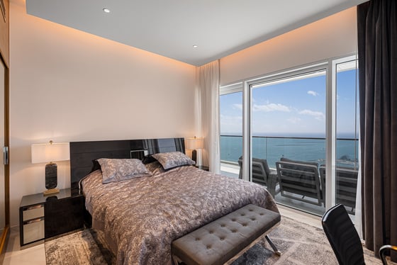 Furnished | Palm and Bluewaters View | High Floor, picture 14