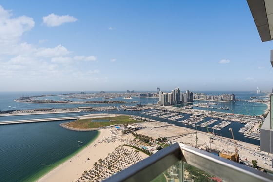 Furnished | Palm and Bluewaters View | High Floor, picture 23