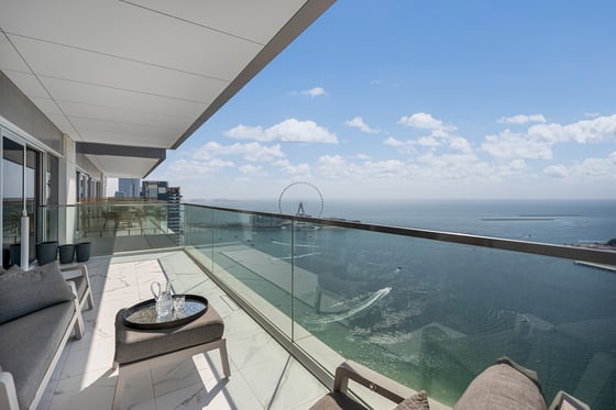 Furnished | Palm and Bluewaters View | High Floor, picture 11
