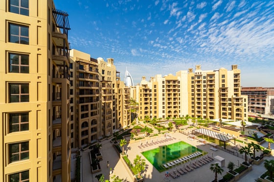 Video tour for Vacant Unit with Burj Al Arab and Pool Views