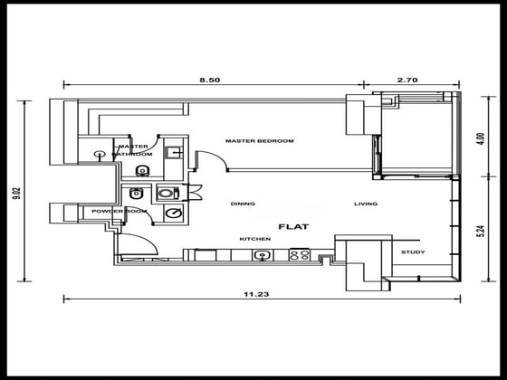 1BR + Study | Prime Area | JBR/Burj Views, picture 13