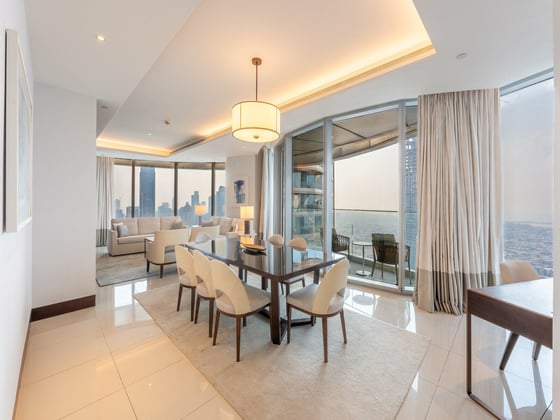 4Bed + Maid | High Floor | Burj Khalifa View, picture 3