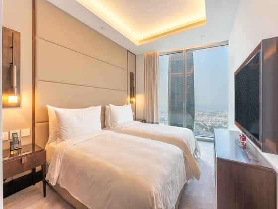 4Bed + Maid | High Floor | Burj Khalifa View, picture 11