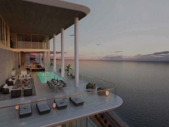 Luxe Living | Palm Views  | High Floor 06 Layout, picture 3