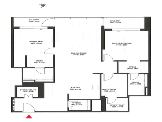 Rented | High Floor | Big Layout........, picture 31
