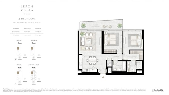 Great Deal | 5 Star Amenities| Palm & Marina views, picture 29