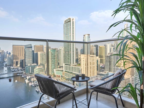 Full Marina View | Fully Upgraded | Furnished, picture 1
