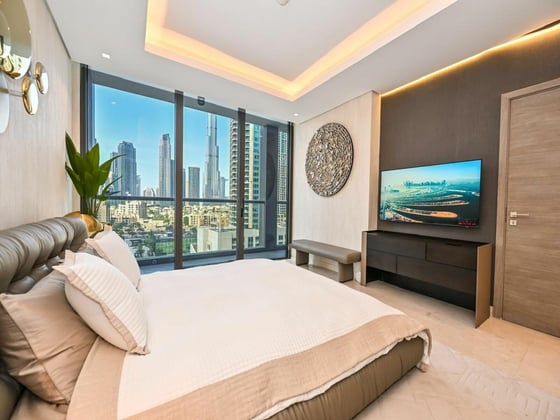 Burj from Master Bed and Lounge | Vacant, picture 1