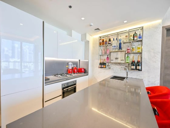 Burj from Master Bed and Lounge | Vacant, picture 9