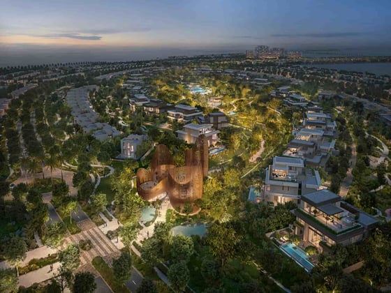Corner Villa | Park & Global Village View, picture 10