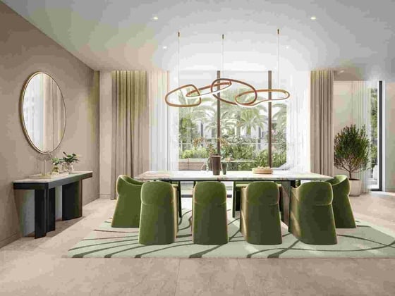 Corner Villa | Park & Global Village View, picture 6