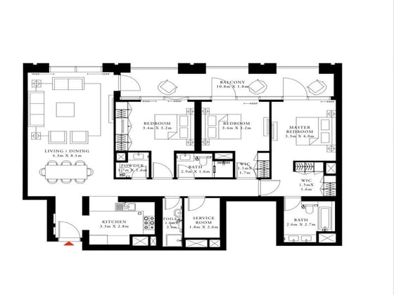 Burj and Fountain View |Bring offer | Keys in Hand, picture 13