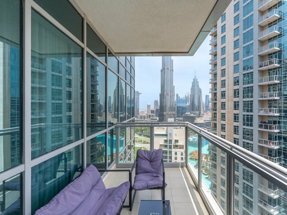 Burj Khalifa View | Furnished | Vacant.., picture 24