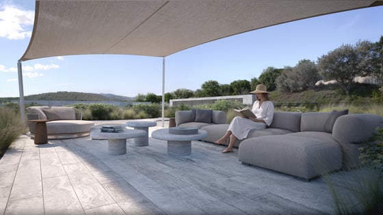 The villa does not sit on the landscape — it emerges from it, picture 20