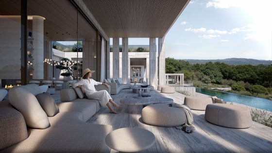 The villa does not sit on the landscape — it emerges from it, picture 6
