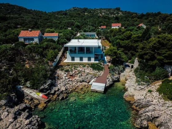 New modern seafront villa near Dubrovnik on one of Elafiti i, picture 3