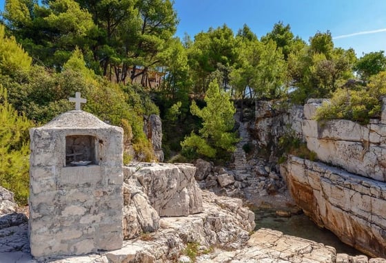 Beautiful waterfront estate on a small island near Split on, picture 13
