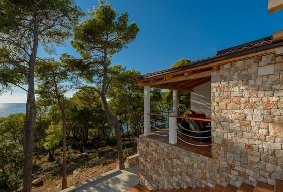 Beautiful waterfront estate on a small island near Split on, picture 9