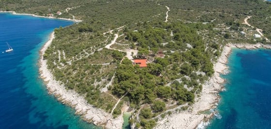 Beautiful waterfront estate on a small island near Split on, picture 2