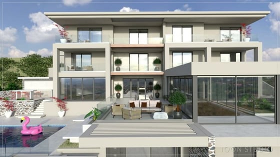Lux villa under construction in Opatija outskirts, picture 1