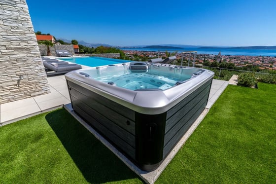 Exceptional modern villa with panoramic sea views near Split, picture 5