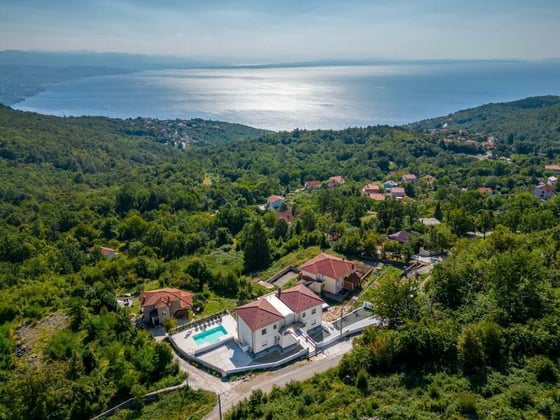 Expansive villa with magnificent sea views over Opatija, for, picture 13