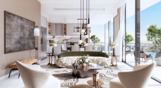 Sea view unit in Dubai Creek Harbour with high floor, picture 2