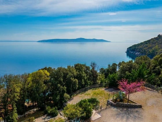 Fantastic secluded villa, first row to the sea, in Moscenick, picture 24